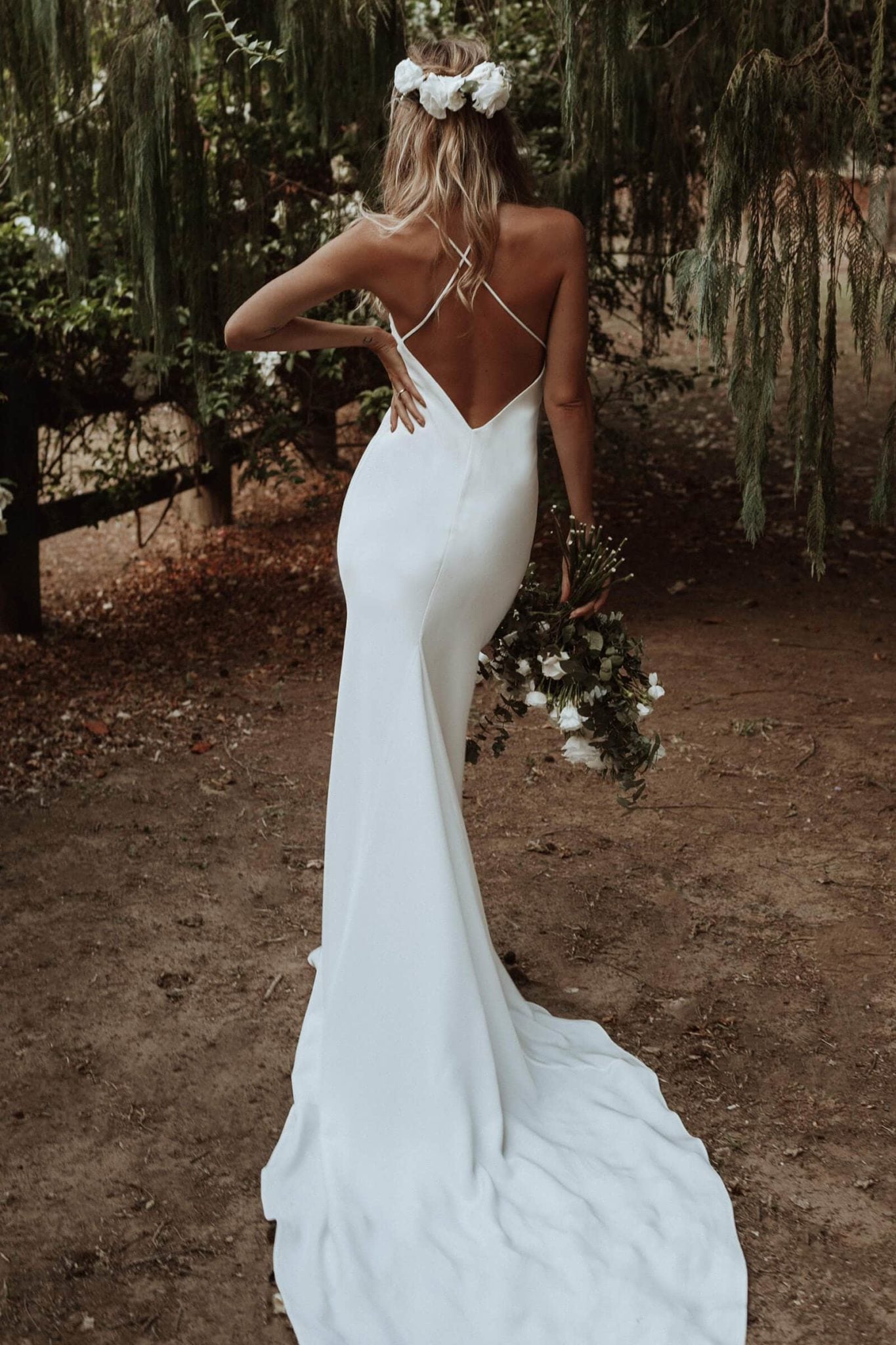 Dove Gown | Silk Wedding Dress | Made ...